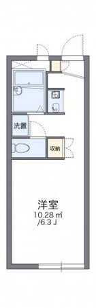 レオパレスハピネス永田の物件間取画像